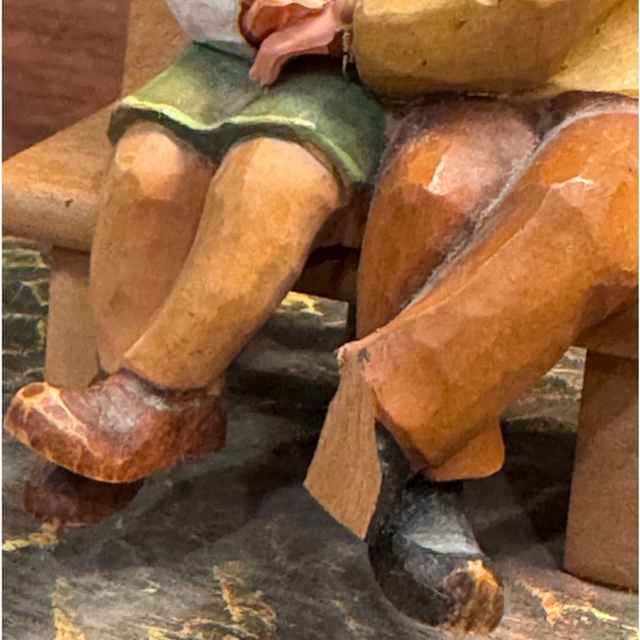 Thorens Wooden Music Box Boy and girl - Picture 11 of 11